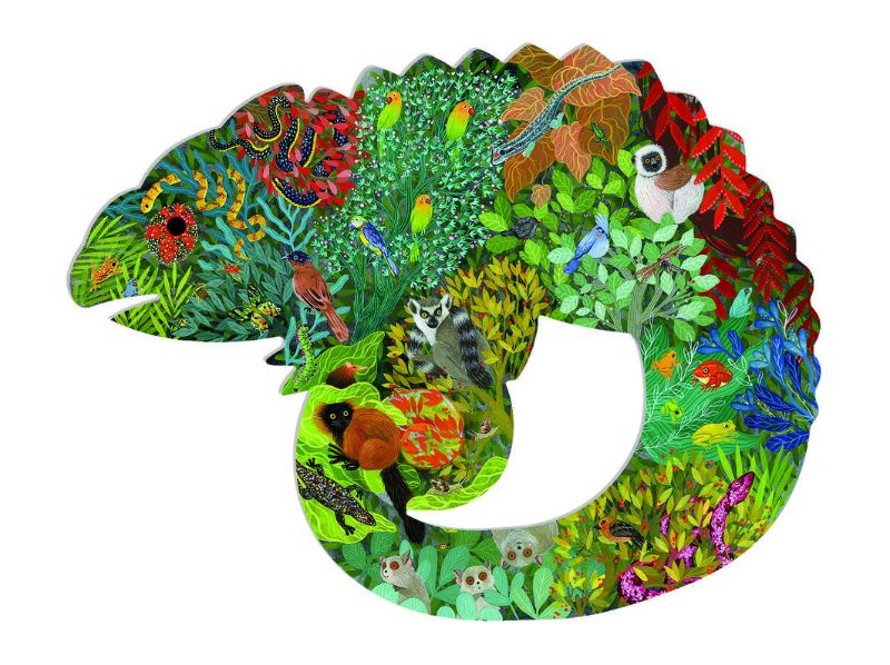 Puzzle - Chameleon (150pcs) - Djeco