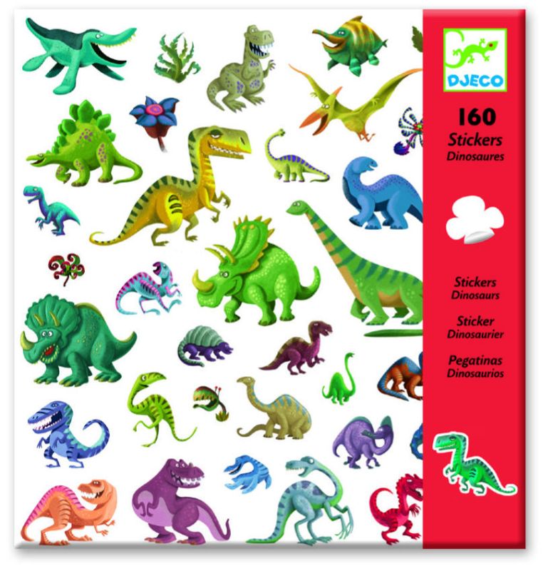 Stickers - Dinosaurs (4 Packs)
