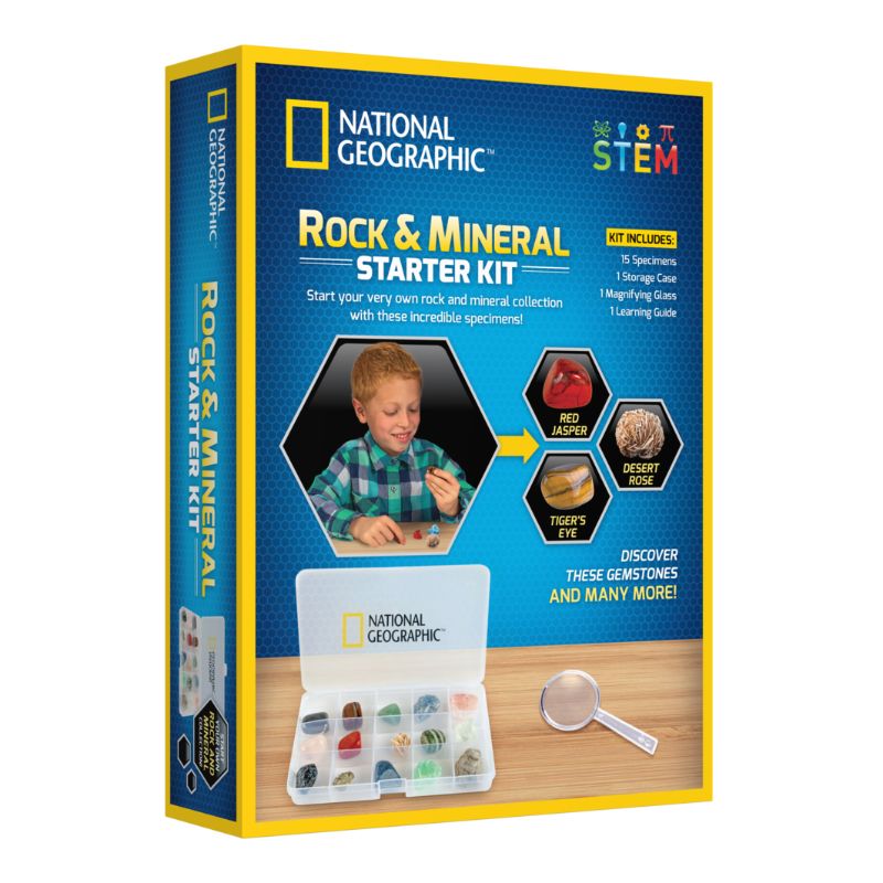 Rock + Mineral Starter Kit - National Geographic - National Geographic