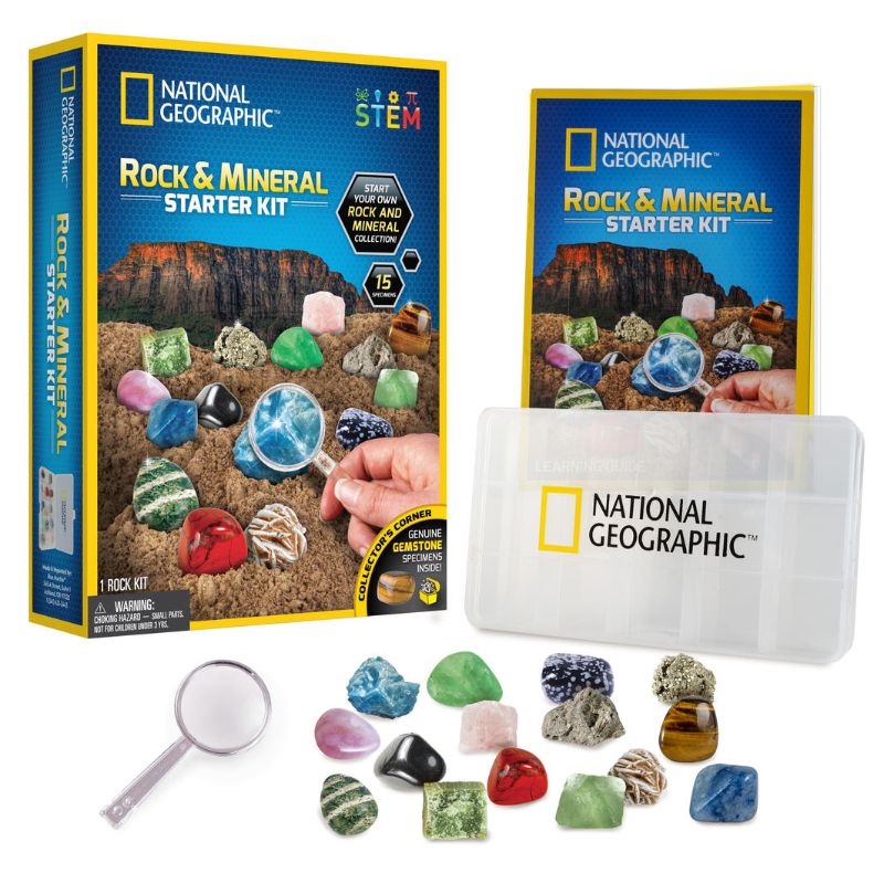 Rock + Mineral Starter Kit - National Geographic - National Geographic