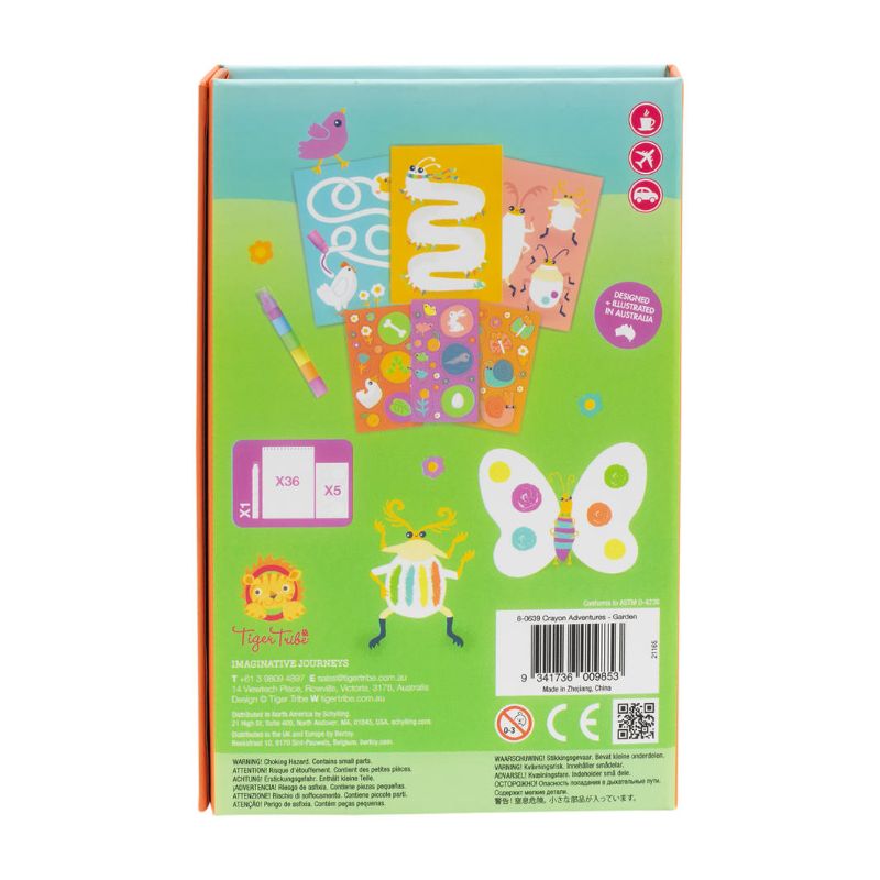 Crayon Adventures Art Kit - Garden