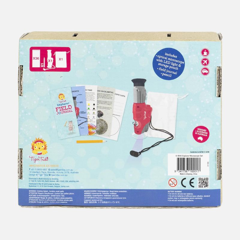Explorer Microscope Set - Tiger Tribe