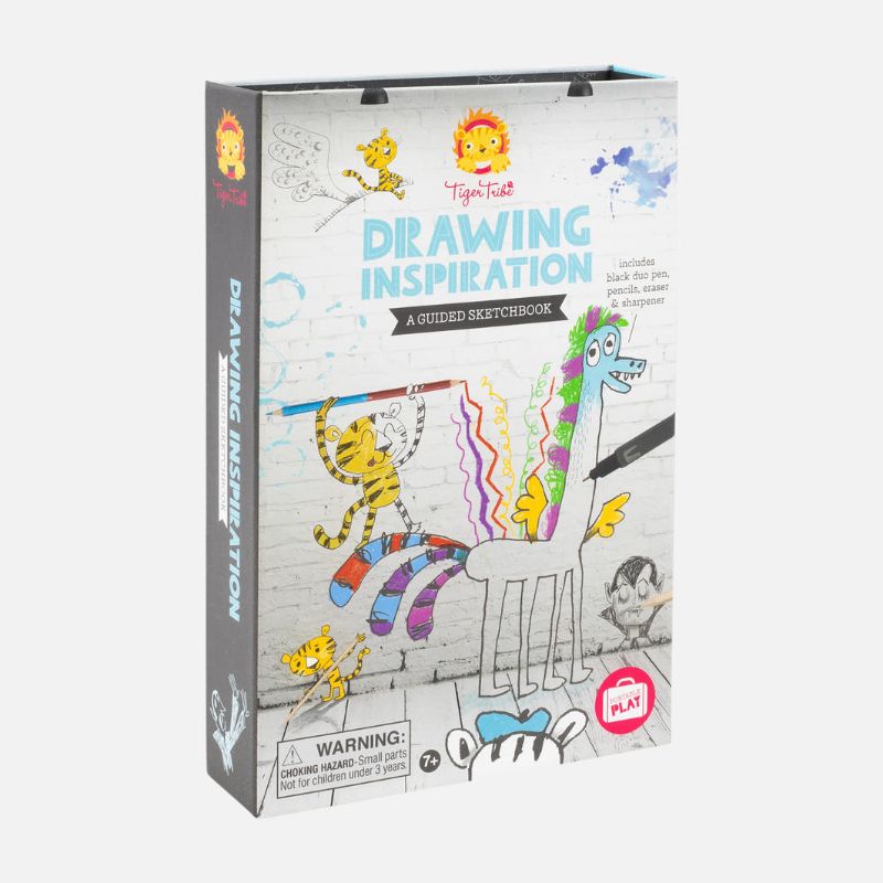 Drawing Inspiration Kit - A Guided Sketchbook