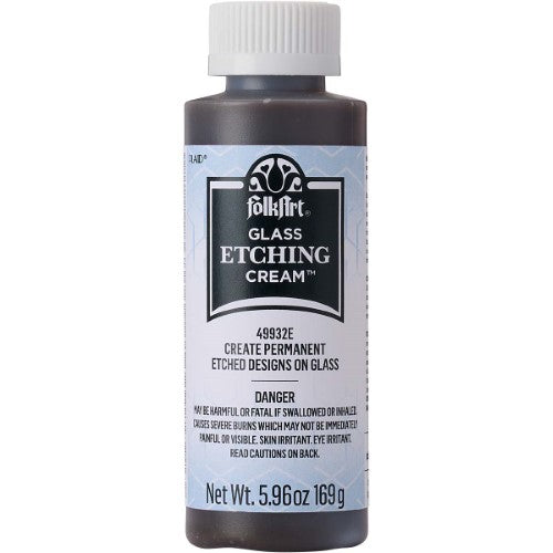 Folk Art Etch Cream 5.96 Oz 49932e