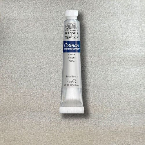 Winsor & Newton Cotman Watercolour 8ml Silver
