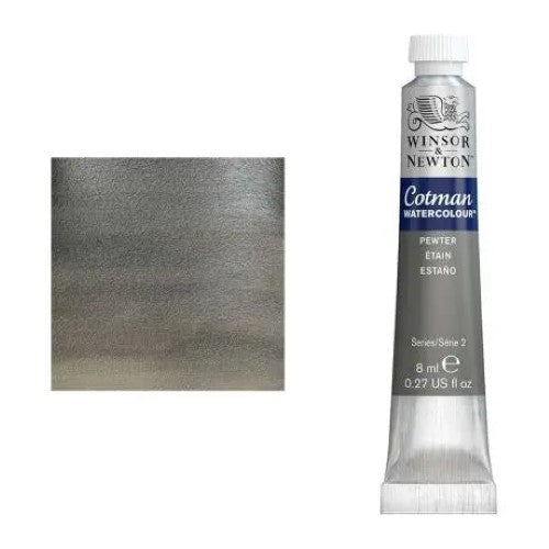Winsor & Newton Cotman Watercolour 8ml Pewter