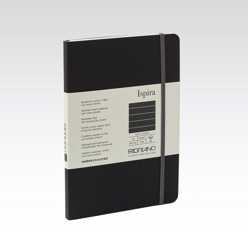 Fabriano Ispira Soft Cover Notebook 85gsm Lined A5
