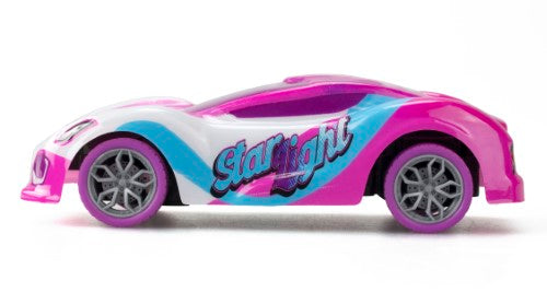 SILVERLIT EXOST STAR LIGHT RC car with galaxy design, high speed, and 2.4GHz control for thrilling indoor and outdoor racing.