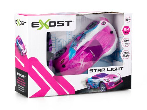 SILVERLIT EXOST STAR LIGHT remote control car with galaxy design, 2.4GHz control, perfect for thrilling indoor and outdoor racing.