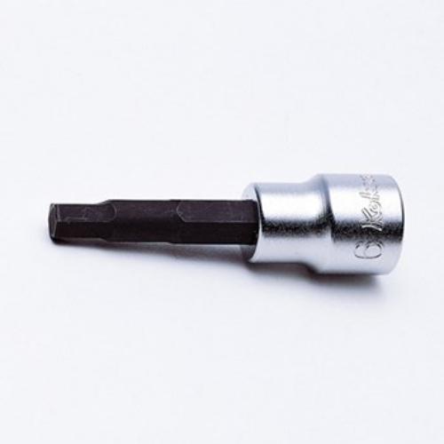Koken 3010M-100 14mm Inhex Socket for 3/8" drive, durable, 100mm length, ideal for automotive and DIY use.