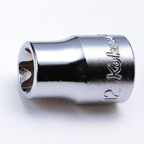 Koken 3425 E14 Internal Torx Socket, 3/8" Drive, 26mm, designed for precision fastening and durability in automotive tasks.