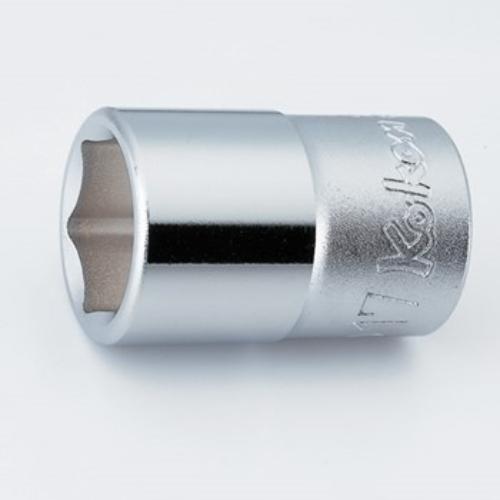 Koken 4400A 6pt Socket 1/2" Drive, durable chrome molybdenum, flat drive design for high torque and reliability.