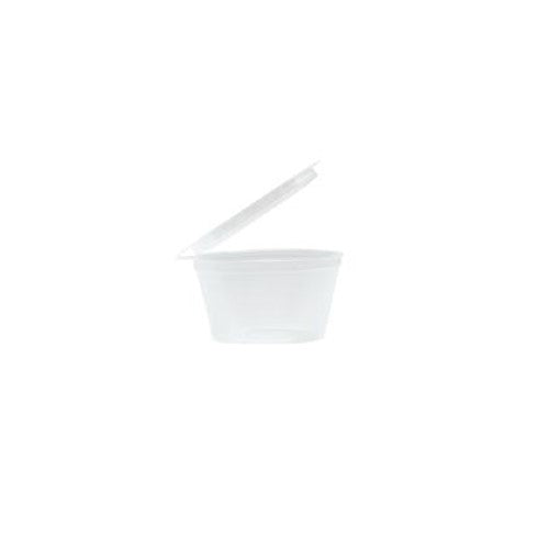 Cup Plastic PP Portion 50ml WithLid - Unipak - 50PC