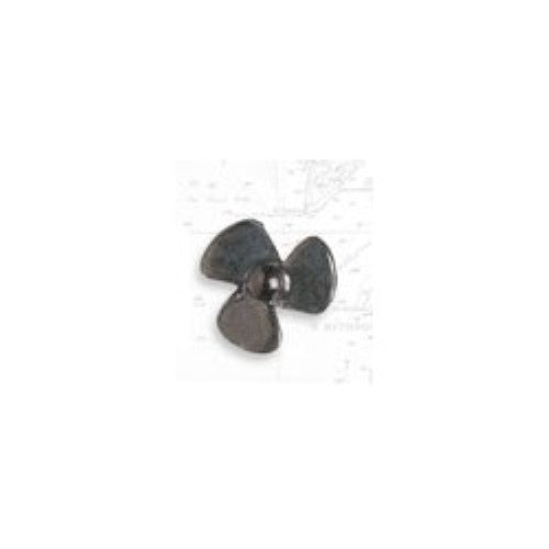 Medium metal propellors for wooden ship models, pack of 2, enhancing realism and performance in maritime crafts.