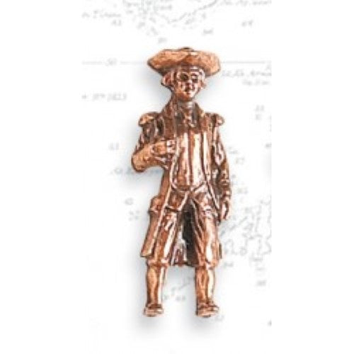 Pack of 2 sailors metal fittings, 22mm, for enhancing wooden ship models with durable, high-quality details.
