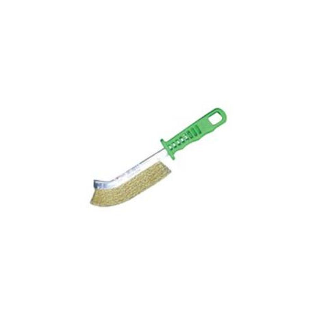 Jaz Universal Hand Brush with brass bristles for precision cleaning, rust removal, and access to tight spaces.
