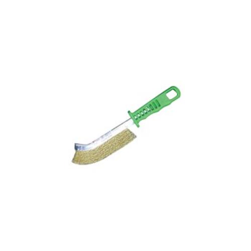 Jaz Universal Hand Brush with brass bristles for precision cleaning, rust removal, and access to tight spaces.