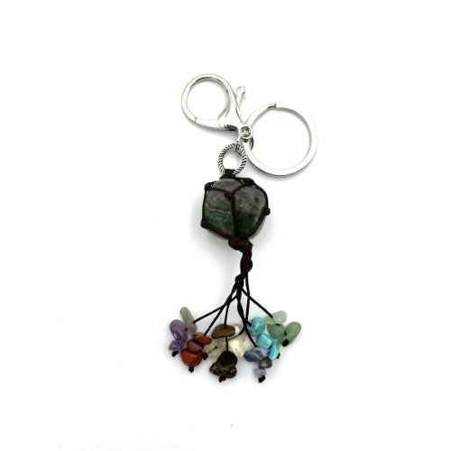 Chakra Keyring - Fluorite (Set of 6)