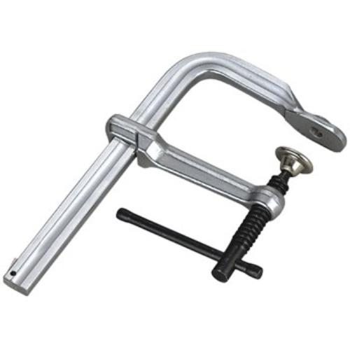Strong Hand Utility F Style Clamp with 165mm capacity, 120mm throat depth, and 460kg clamping force for versatile projects.
