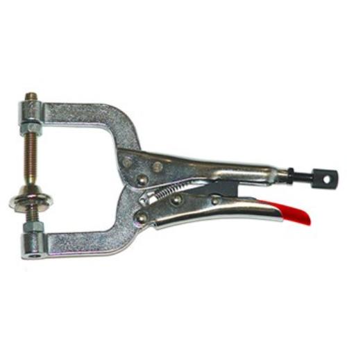 Strong Hand Multi Purpose Plier / C Clamp: versatile tool for woodworking and repairs with 89mm throat depth and 100mm opening capacity.