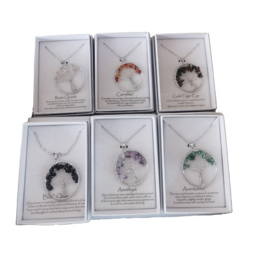 Tree of Life Pendants Display Box- Pack of 12