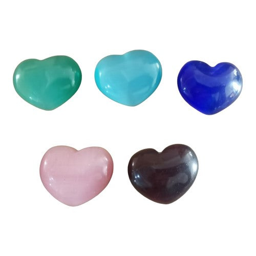 Cats Eye Hearts Mixed Pack of 30