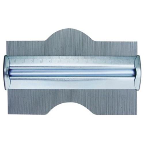 Topman 7340-150mm Contour Gauge, durable pressed steel, stainless steel needles for precise contour copying.