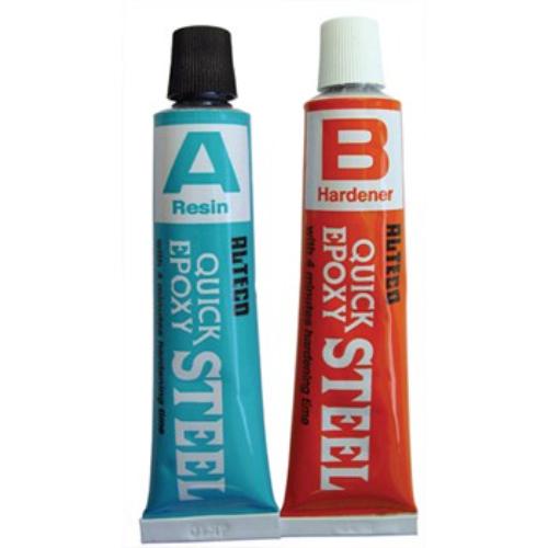 Alteco 2 Ton Quick Epoxy 4 Minute Blister Pack for fast, strong, and precise bonding in automotive and industrial repairs.