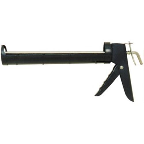 Worldwide KH6024A Caulking Gun: 260mm ratcheting tool for precise application of sealants and adhesives, ergonomic design for comfort.