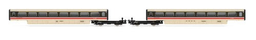Hornby BR CL.370 Advanced Passenger Train TF Coach Pack, detailed model with Trailer First coaches, embodies British rail excellence.