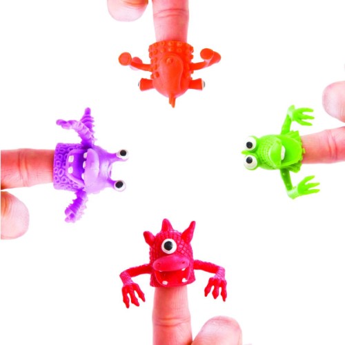 Finger Monsters (Set of 72 Assorted)