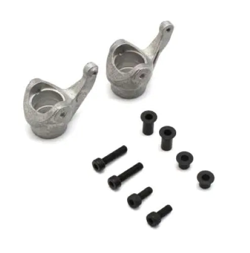 Kyosho MP10 RS Aluminum Knuckles (L/R) for improved handling, stability, and durability in RC racing.