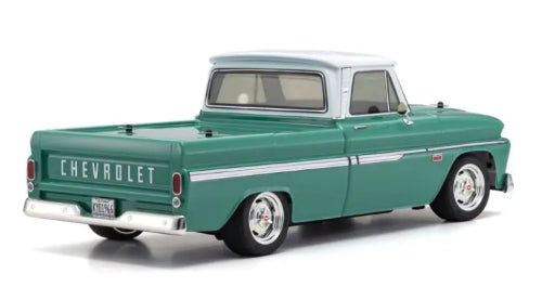 Kyosho EP RS FzrMk2L C10 Pickup in light green, 1/10 scale R/C car with all-wheel drive and detailed muscle car design.
