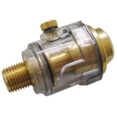 AmPro In-Line Mini Oiler for 1/4” air tools providing automatic lubrication for improved performance and tool longevity.