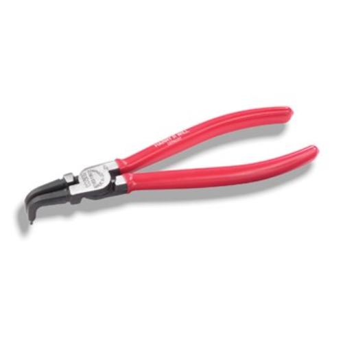 Will Circlip Plier Internal Bent 140mm with 90° jaws for easy access, made from durable chrome-vanadium steel.