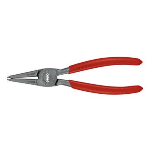 Felo Internal Circlip Plier for 19-60mm clips, made of durable chrome-vanadium steel with anti-slip tips for secure grip.