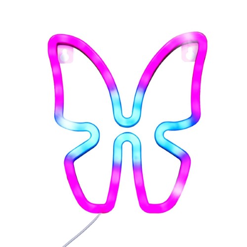 LED Wall Light - Butterfly (22cm)