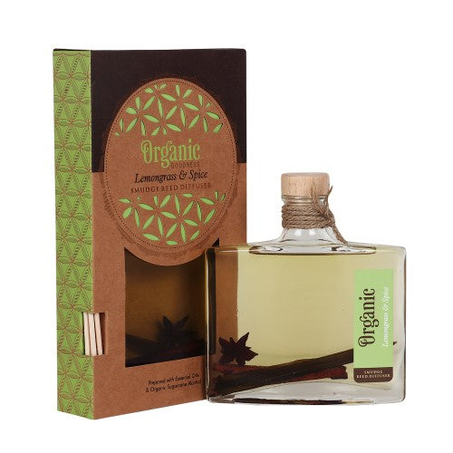 Reed Diffuser Lemongrass + Spice Organic Goodness