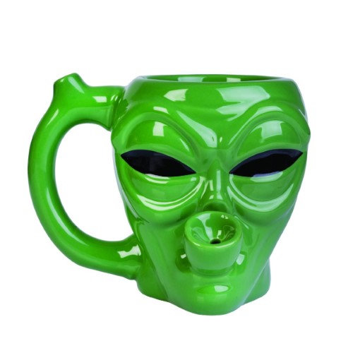 Coffee Mug - Alien Wake & Bake (14.5cm)