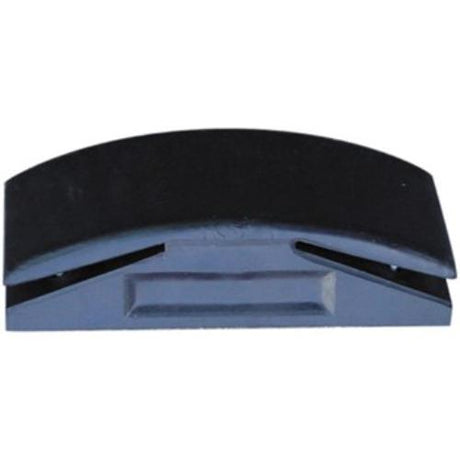 Ozar Rubber Sanding Block with metal spikes for grip, ergonomic design for sanding precision on various surfaces.