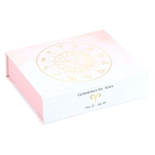 Aries Gemstone Crystal Tumblestone Set