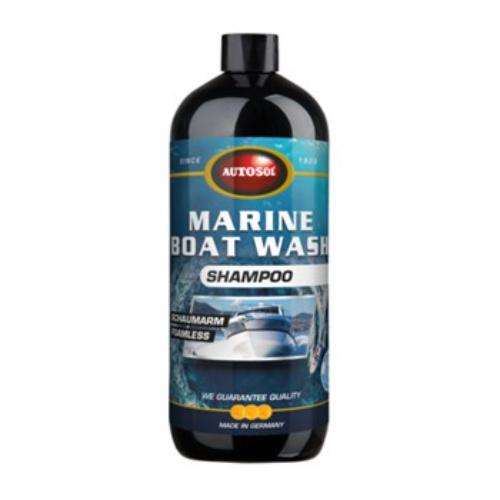 Autosol Boat Wash Low Foam 1L - eco-friendly, low-foam marine cleaner for effective boat surface maintenance.