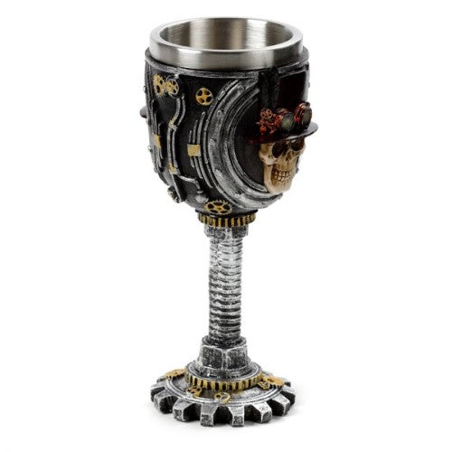 Goblet - Decorative Steampunk Skull (18.8CM)