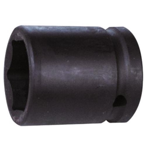 AmPro 3/4" drive x 1" impact socket, made of chrome molybdenum steel for durability and high torque performance.