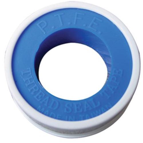 AmPro PTFE Teflon Tape, 12mm x 10m, 2-piece set for leak-proof seals in plumbing and HVAC applications.