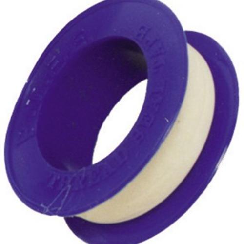 Upgrade PTFE Thread Seal Tape in white, 12mm wide and 10m long, ideal for leak-proof sealing in plumbing and repairs.
