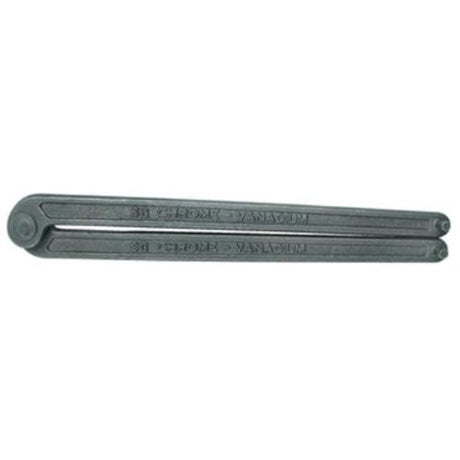 Worldwide WP-701 Uni Pin Wrench with 4mm pin for efficient disk grinder disc changes, ideal for carpentry and metalworking.