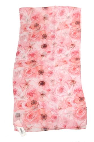 Scarf - Pale Pink Floral Scarf