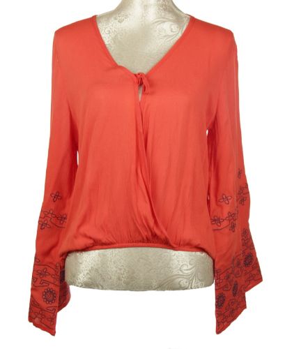 Embroidery Summer Top - Watermelon