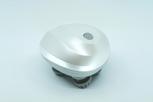 Flipside Pettecc Cat Massager in Pearl, designed for soothing cat massages with gentle kneading and easy operation.